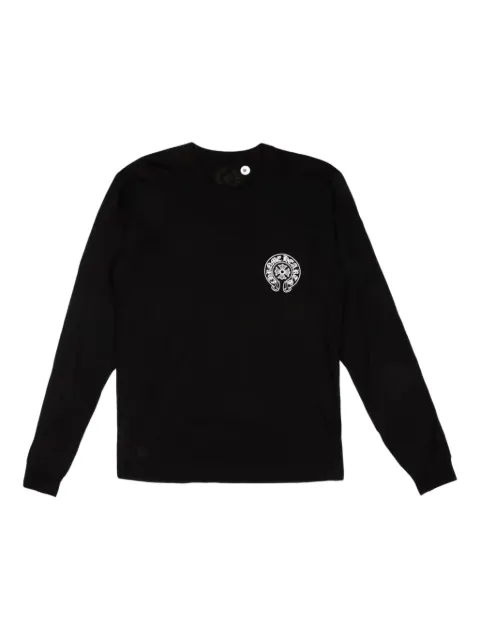 Chrome Hearts Paris Exclusive long-sleeve T-shirt Black CHRM0029