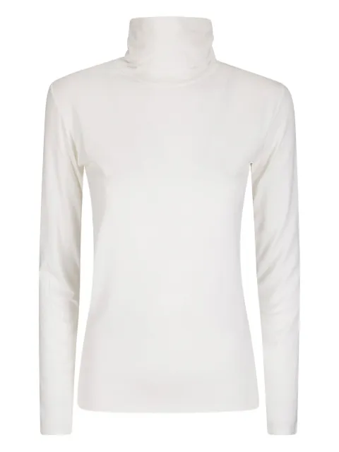 M.S.M. Dolcevita turtleneck long-sleeve top White VH411