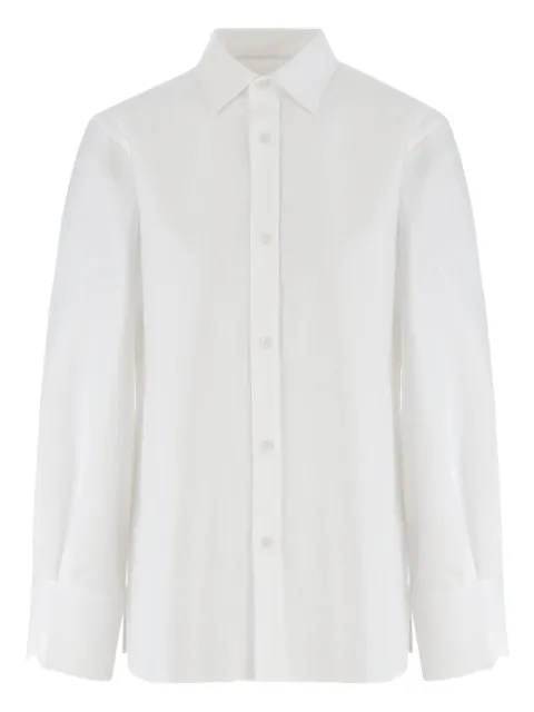 DARKPARK long-sleeve button-down shirt White WSH22FAC820001