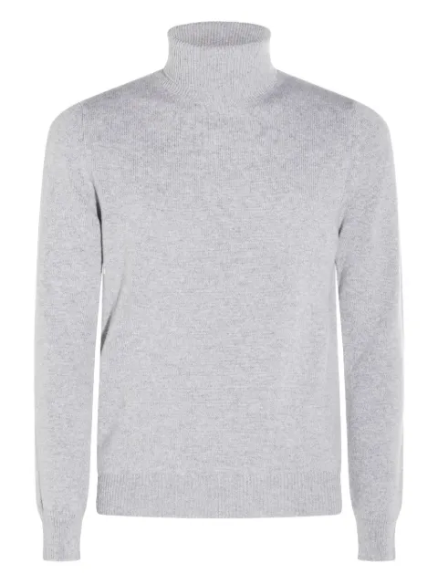 Malo roll-neck ribbed sweater Grey UMC173F1B02E3003