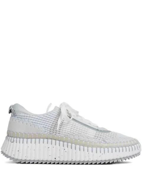 Chloé Nama mesh-panelled sneakers White CHC22S579Y0