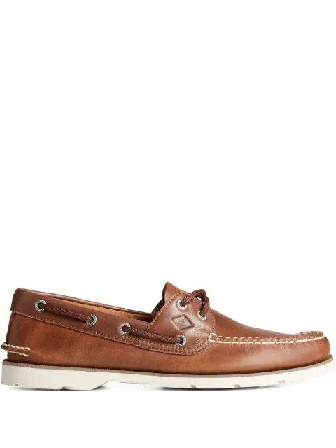 Sperry Leeward 2 "Brown" boat shoes Brown STS24099