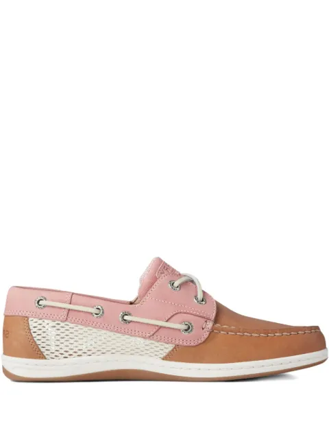 Sperry Koifish "Beige/Pink" boat shoes Brown STS85812