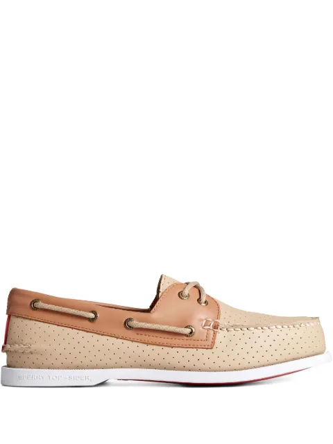 Sperry Eye Resort "Beige" boat shoes Neutrals STS24814