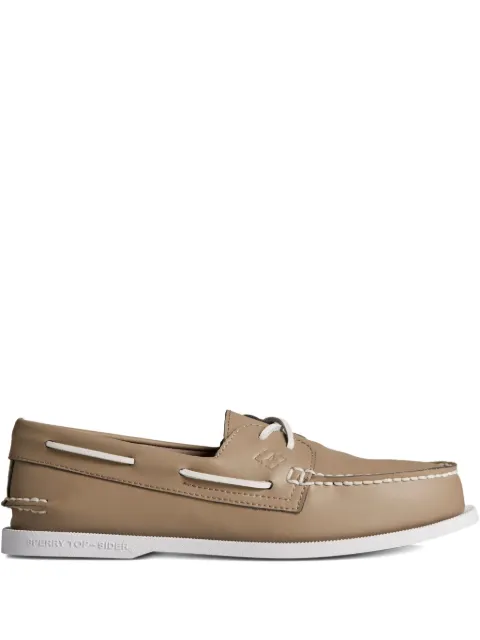 Sperry Seacycled "Beige" boat shoes Brown STS24376
