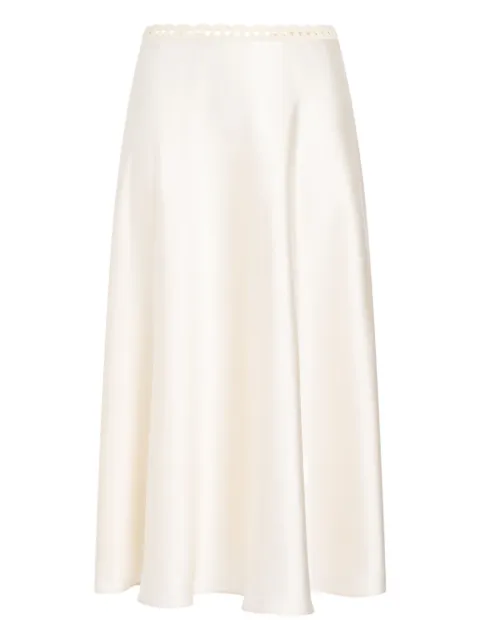 SEROYA Tamsin midi skirt White SPF25502016