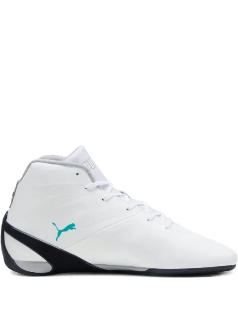 PUMA MAPF1 Carbon Cat Mid "White Sheen Green" sneakers White 307544