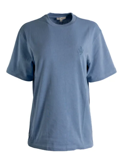 JW Anderson logo-embroidered short-sleeve T-shirt Blue JT0312PG1510