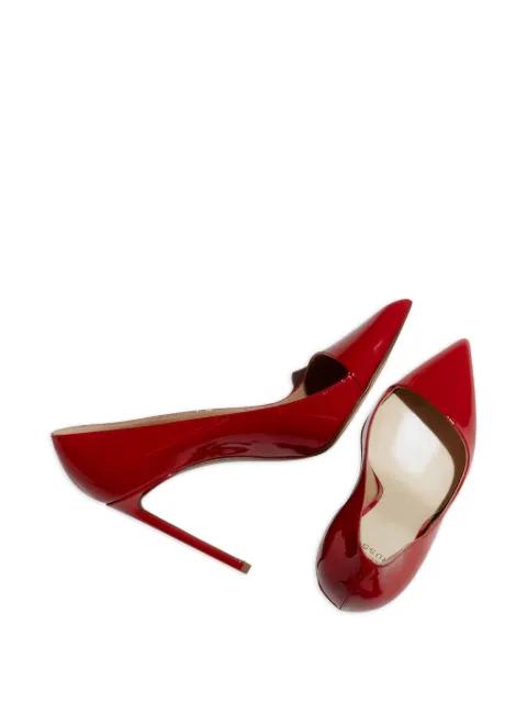 Francesco Russo pointed-toe pumps Red R1P270N207
