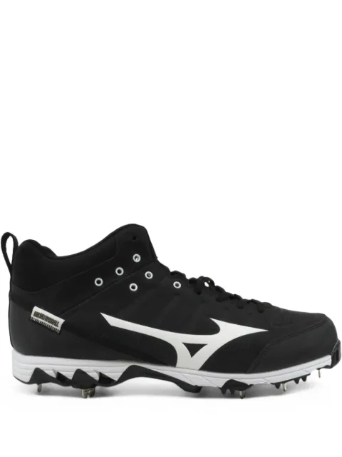Mizuno Ambition 2 Metal Mid Top Baseball Cleats "Black/White" sneakers Black 11GM215209