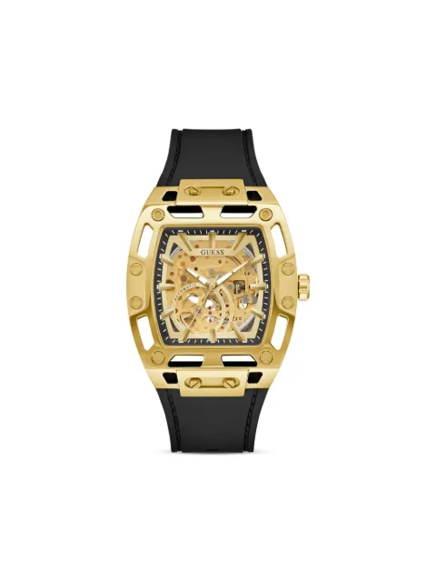 GUESS USA automatic 42mm watch Gold GW0980G2
