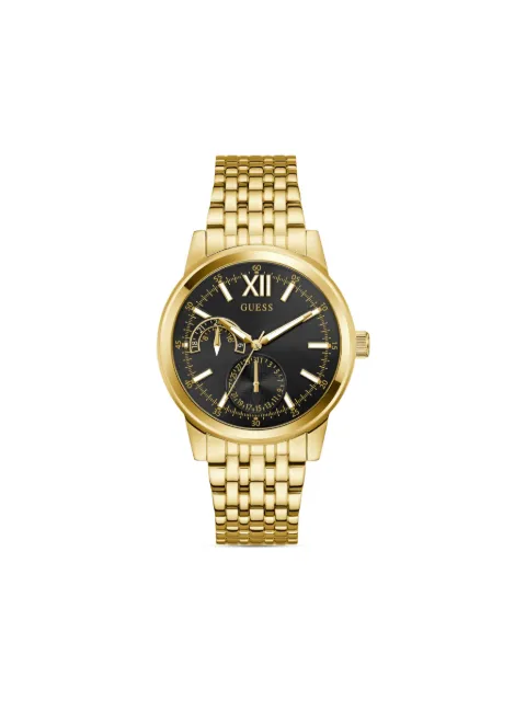GUESS USA stainless steel 42mm watch Black GW0976G2