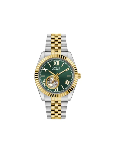 GUESS USA stainless steel 42mm watch Green GW0984G4