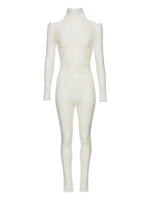 Magda Butrym Koniakow lace jumpsuit White 267724
