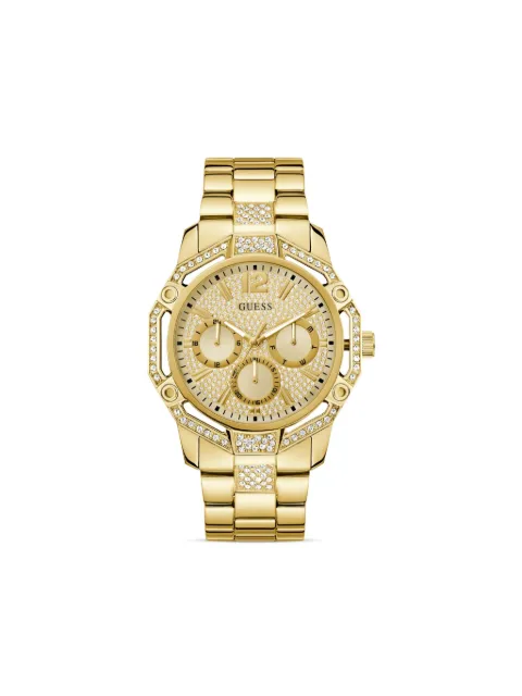 GUESS USA Crystal Glitz 44mm Gold GW0990G2