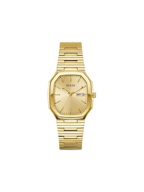 GUESS USA rectangular-case 35mm watch Gold GW0978G2