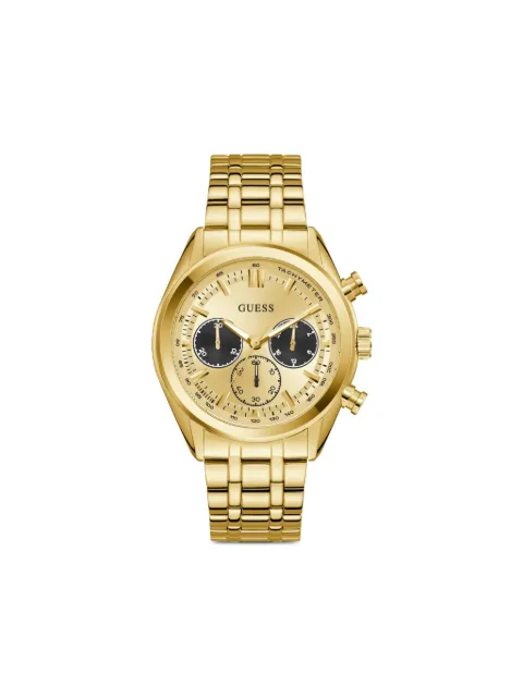 GUESS USA multifunction 44mm watch Gold GW0971G2