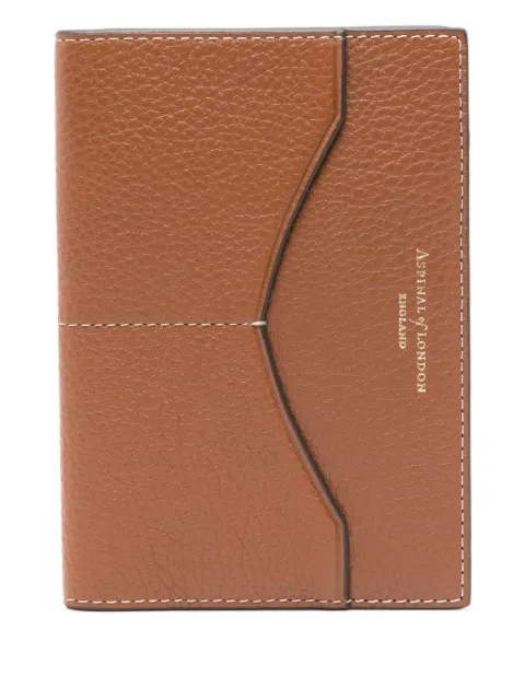 Aspinal Of London Hudson passport cover Brown 062316633840000