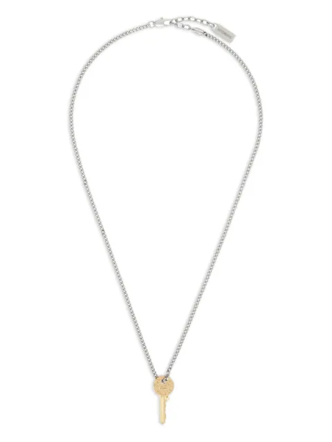 VETEMENTS key-pendant necklace Silver UH76NE760SG