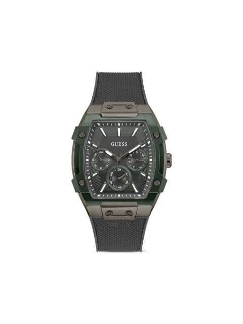 GUESS USA stainless steel multifunction 44mm watch Grey GW0956G3