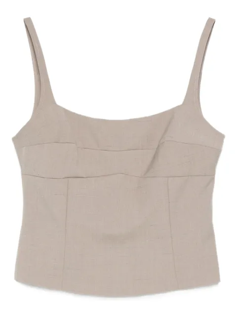 St. Agni sleeveless top Grey R26218MSE