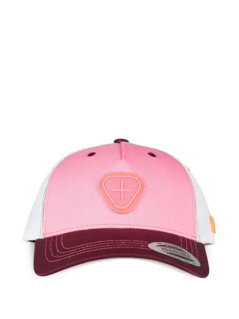 GERTRUDE Billys Boul logo-patch mesh-panel cap Pink E25