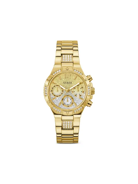 GUESS USA multifunction 38mm watch Gold GW0950L2