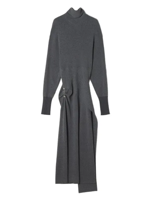 Lanvin long-sleeves maxi dress Grey RWDR0040K065H25