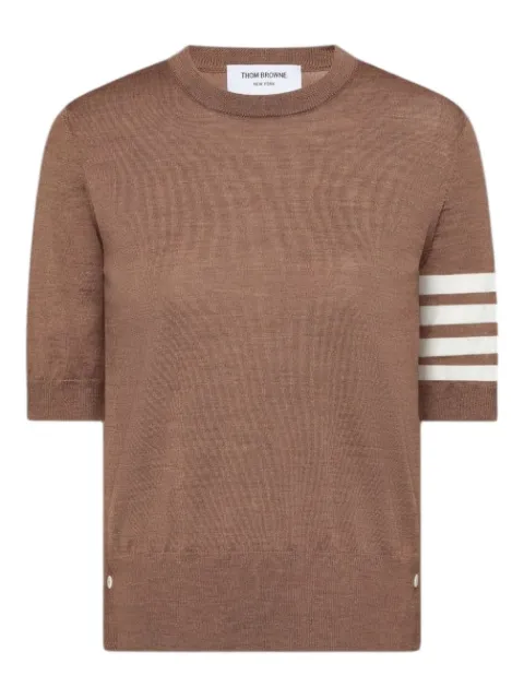 Thom Browne short-sleeve t-shirt Brown FKA471BY1014