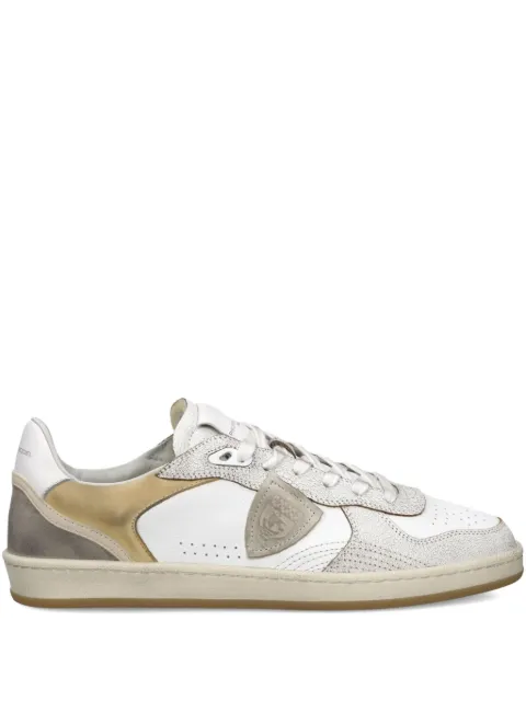 Philippe Model Paris leather panel sneakers White PGLUVC01