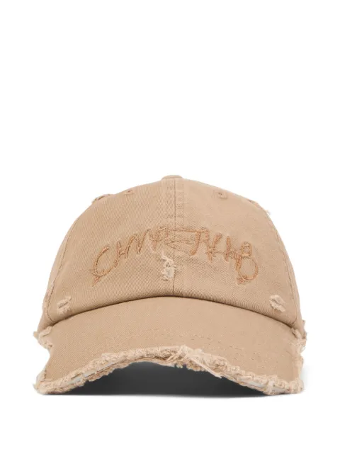 CamperLab distressed-effect baseball cap Neutrals AU00019005