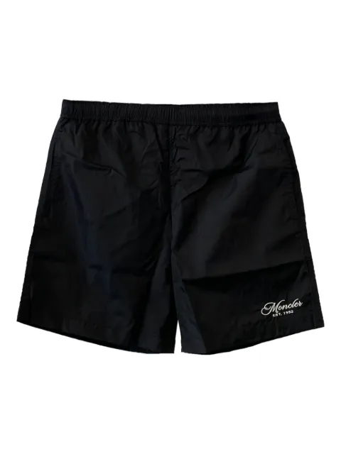 Moncler logo-detail swim shorts Black K20912C000045985M