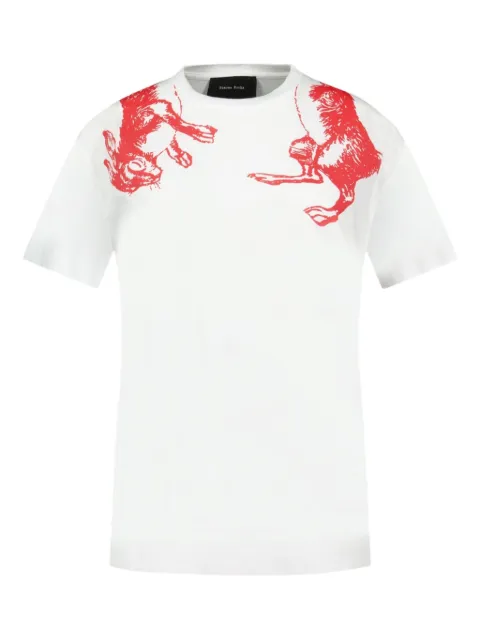 Simone Rocha cotton T-shirt White 5195P50W0569