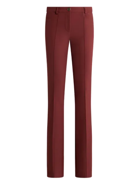 ETRO fit-flare trousers Red WREA005499TUSN1