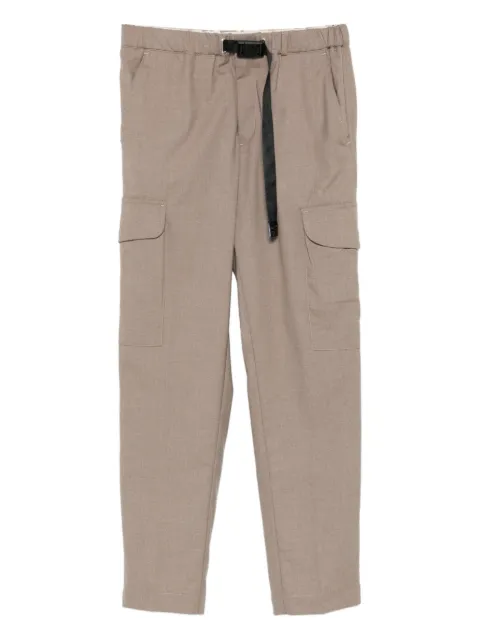 WHITESAND cargo belted trousers Brown 25WSU55330
