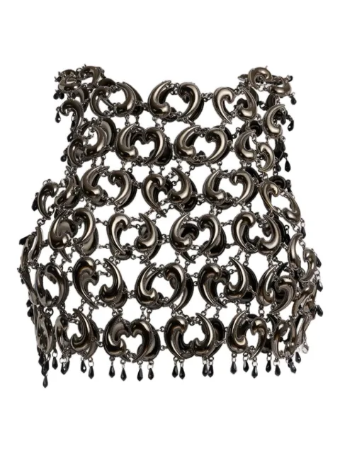 ETRO metal-paisley top Black WRJA0158AR407