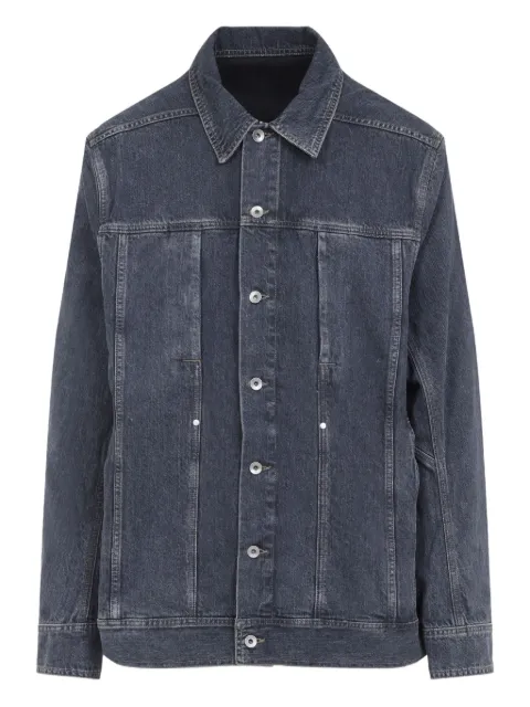 Rick Owens DRKSHDW button-fastening denim jacket Grey DU02E7752DGY