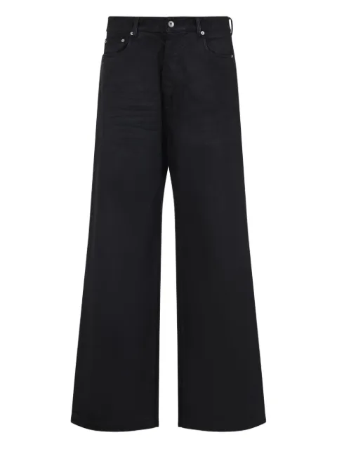 Rick Owens DRKSHDW cotton wide-leg jeans Black DU02E7351BW