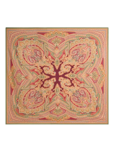 ETRO paisley print shawl Orange WAYA0001AKB37