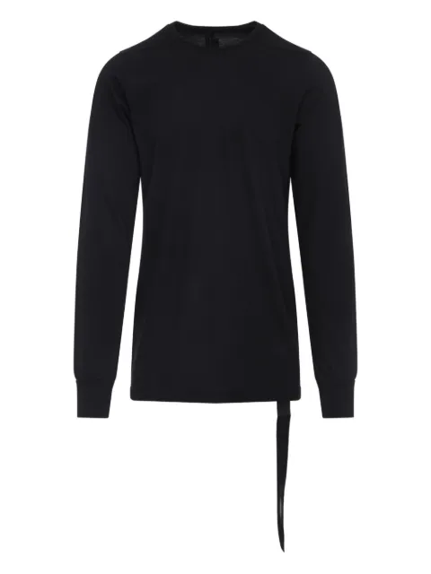 Rick Owens DRKSHDW drape-detail sweatshirt Black DU02E7260RN