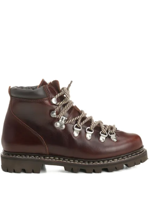 Paraboot Avoriaz lace-up leather boots Brown 187103