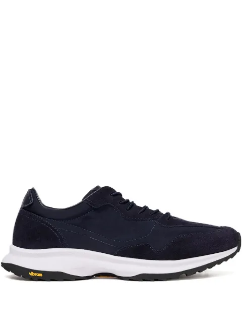Scarosso lace-up suede trainers Blue ACHILLESNEABLUKNIT