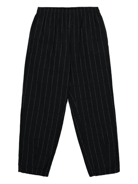 Neighborhood pinstripe trousers Black 251TSNHPTM05
