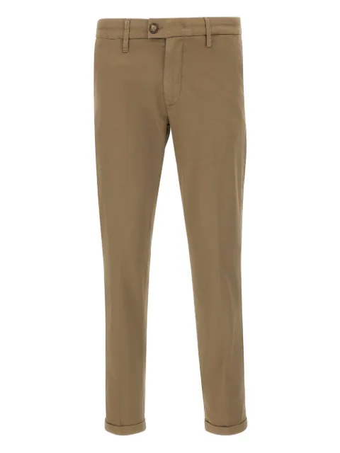 Re-Hash cuffed cotton-blend trousers Brown P24910JM0A6150467