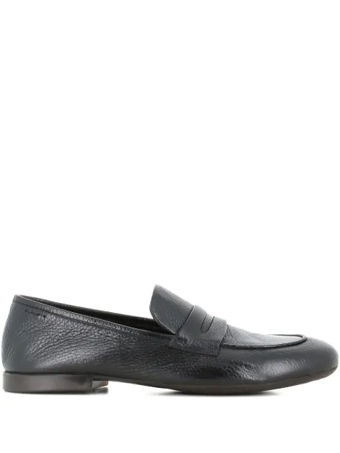 Alexander Hotto penny leather loafers Black 67050