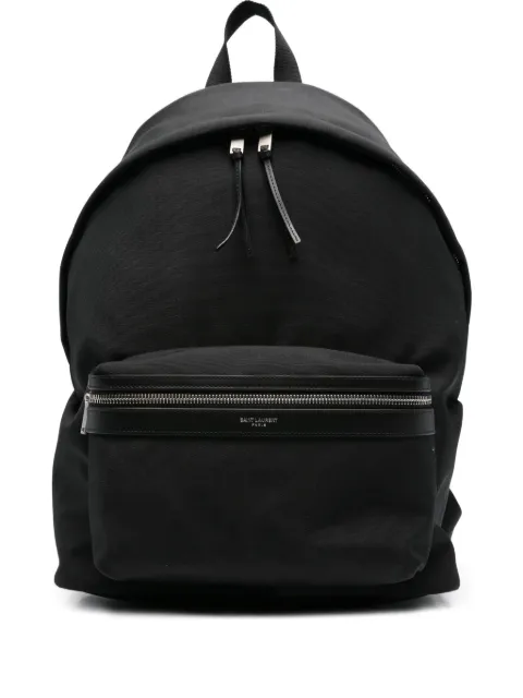 Saint Laurent zip-around City backpack Black 534967FAEYY