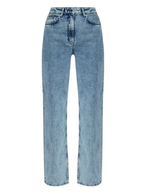 IRO embroidered cotton jeans Blue WP23RYLEY