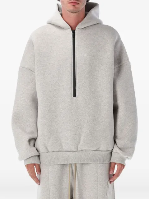 Fear Of God Athletic half-zip hoodie Grey FG25FW12123FLC054