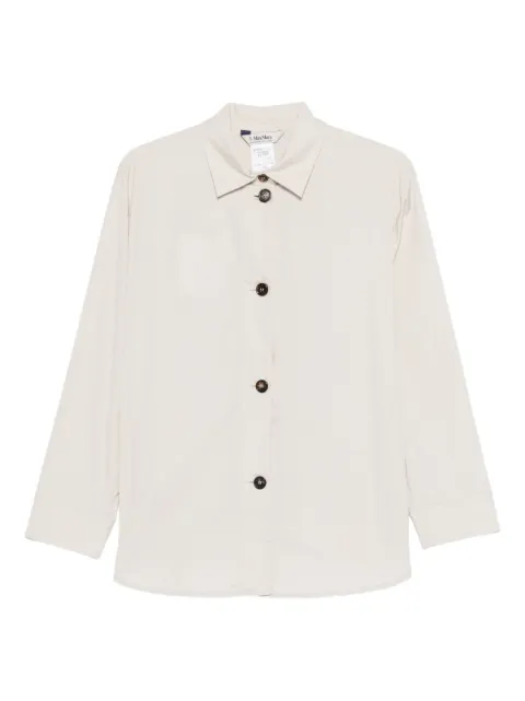 'S Max Mara Belli long-sleeve shirt Neutrals 2529116091