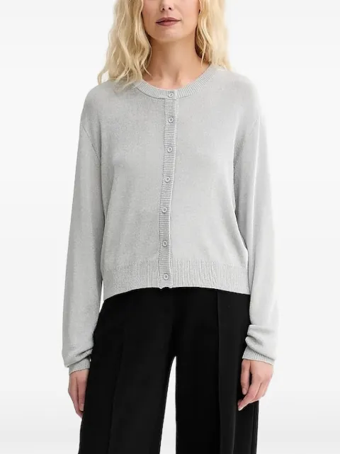 MUNTHE crew-neck cardigan Grey 252161125275